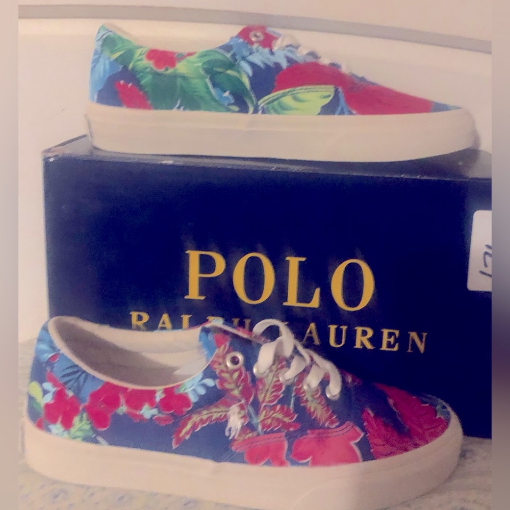 NEW RALPH LAUREN POLO SNEAKERS